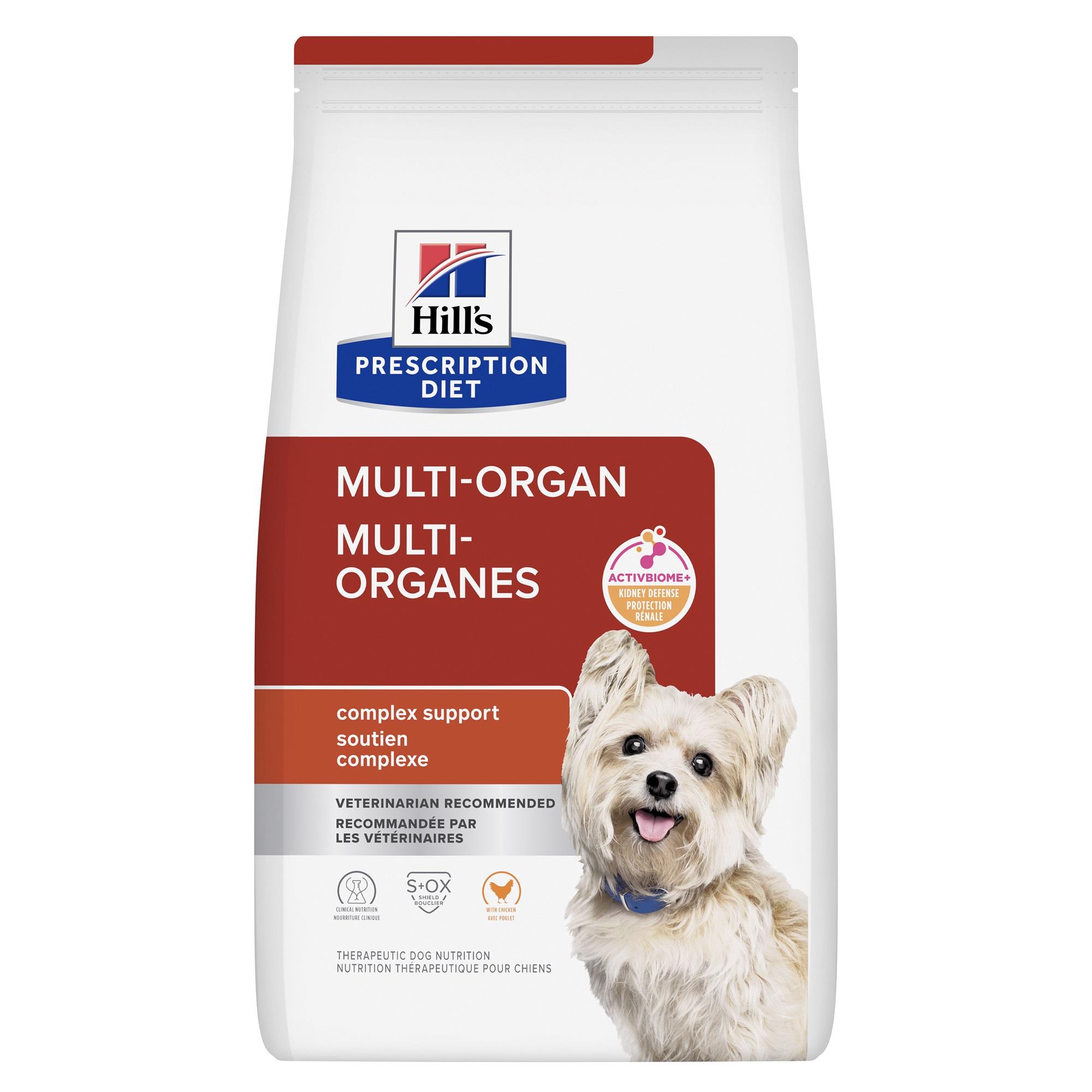 Hill's Prescription Diet Multi-Organ Support with Chicken Dry Dog Food (Dry), 3.85 kg bag