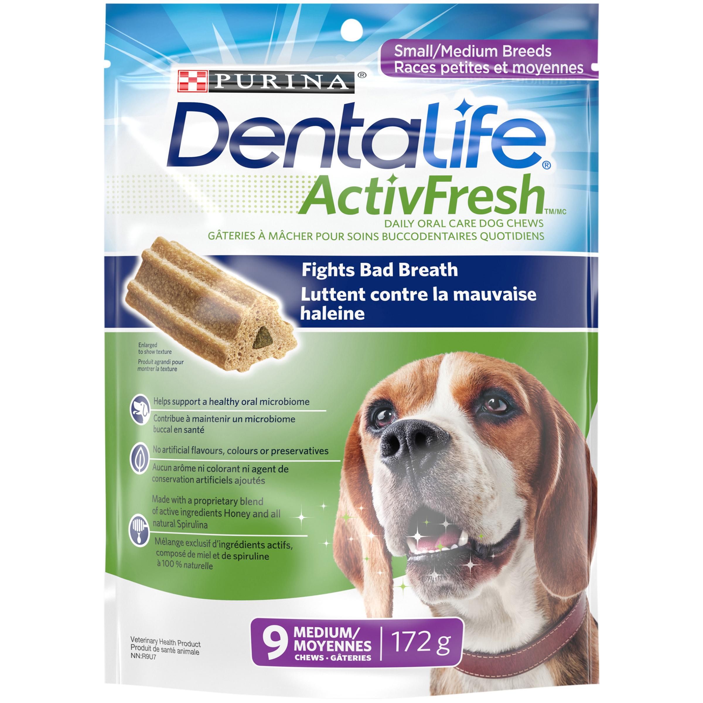 DentaLife ActivFresh Medium Daily Oral Care, Dental Dog Treats (Dry) - 172 g