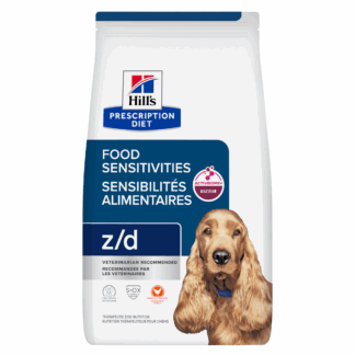 Hill's Prescription Diet z/d Skin/Food Sensitivities Dry Dog Food (Dry) - 3.63 kg bag