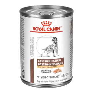 Royal Canin® VETERINARY DIET® Canine Gastrointestinal High Fiber Canned Loaf in Sauce Dog Food (Wet) - 12 x 385 g