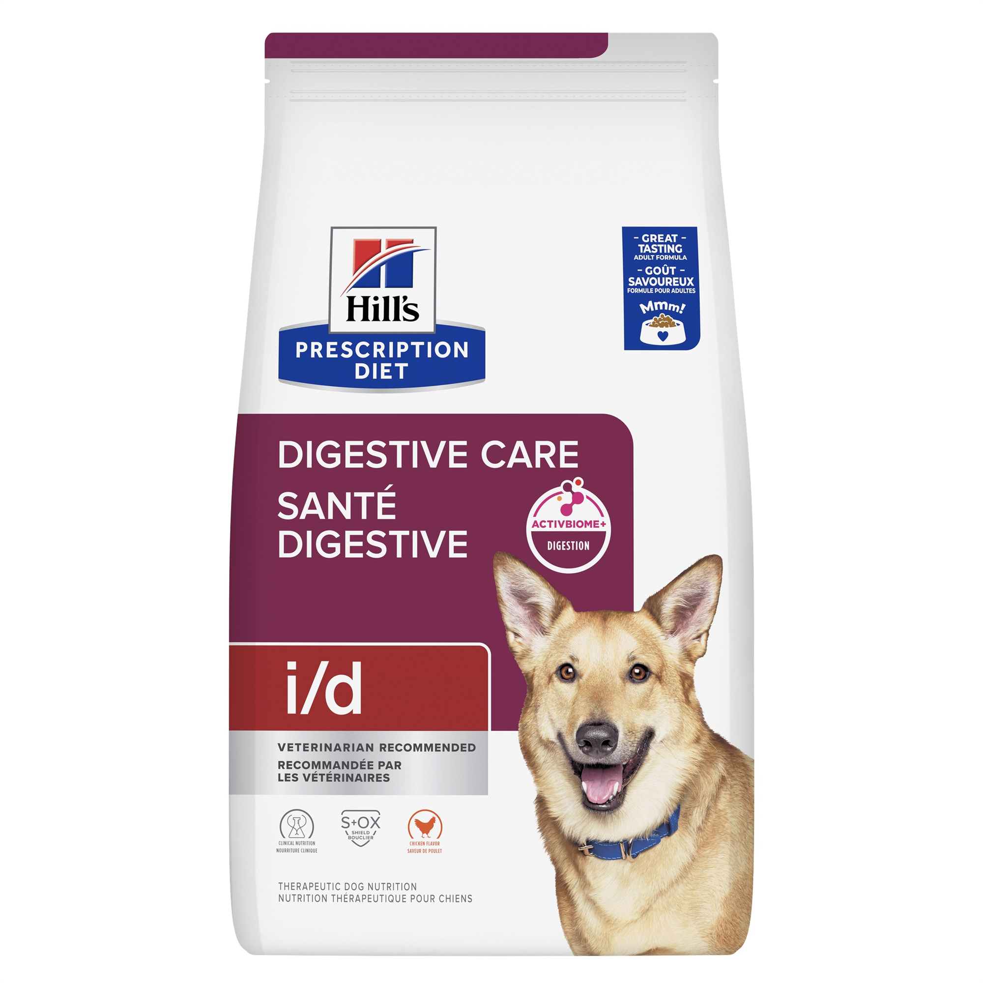 Hill's Prescription Diet i/d Digestive Care Chicken Flavor Dry Dog Food (Dry) - 3.9 kg bag