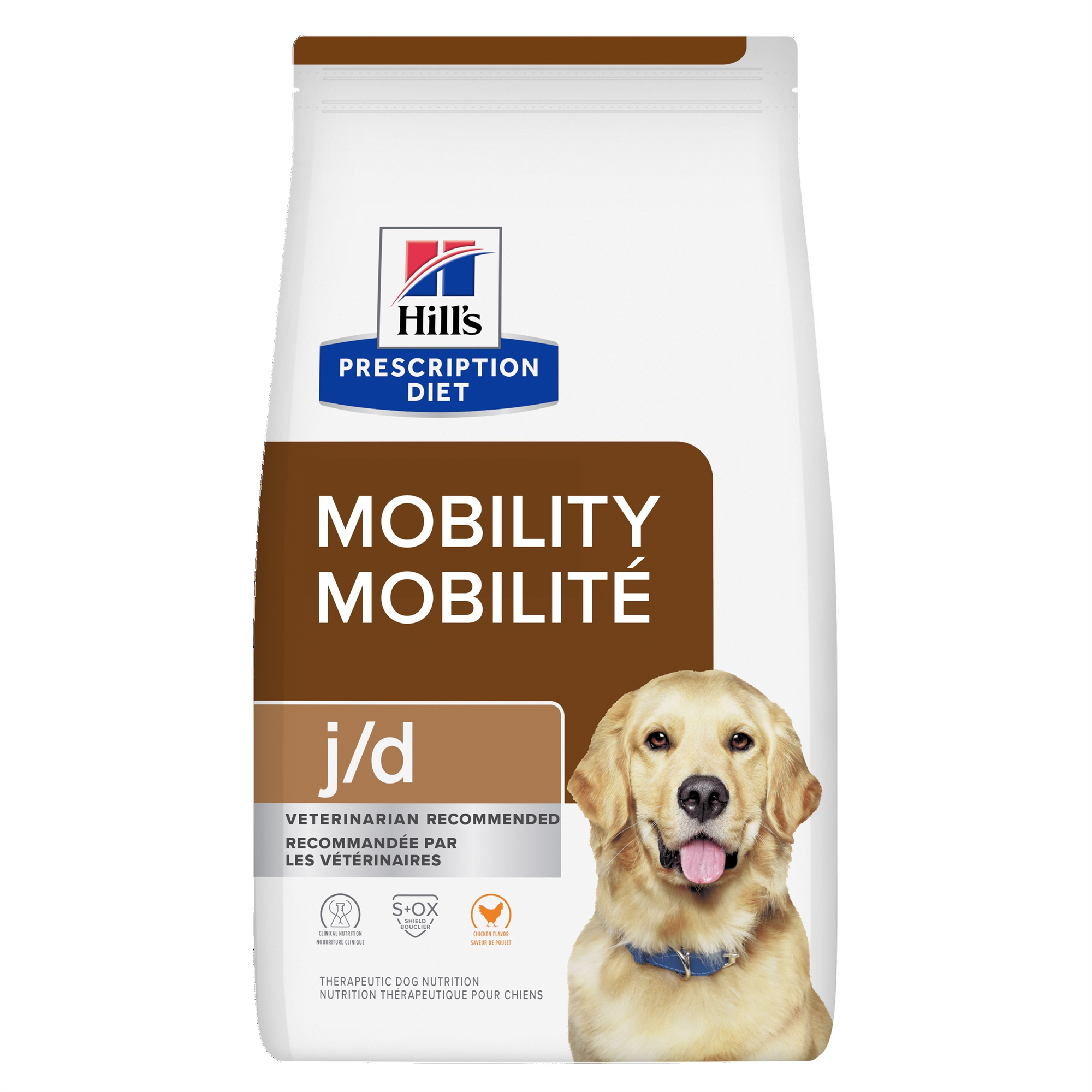 Hill's Prescription Diet j/d Joint Care Chicken Flavor Dry Dog Food 12.5 kg bag (Dry)