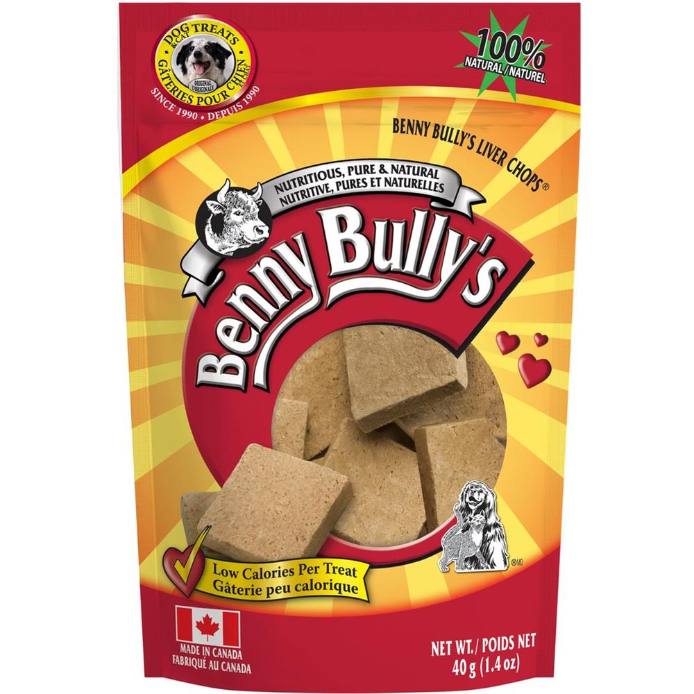 Benny Bully's Liver Chops Original Dog Treats - 1.5 kg