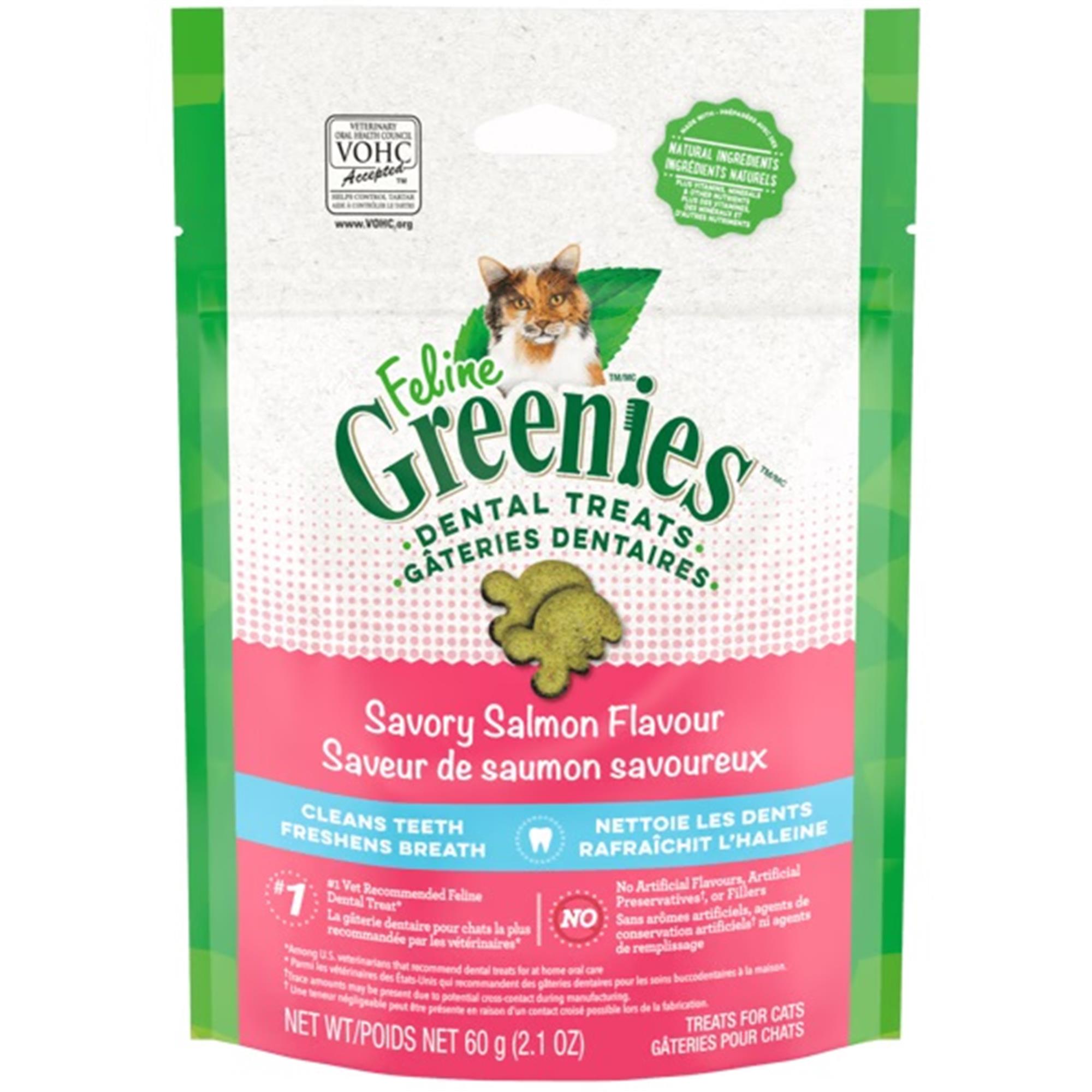 Greenies Treats for Cats - Savory Salmon - 130 g