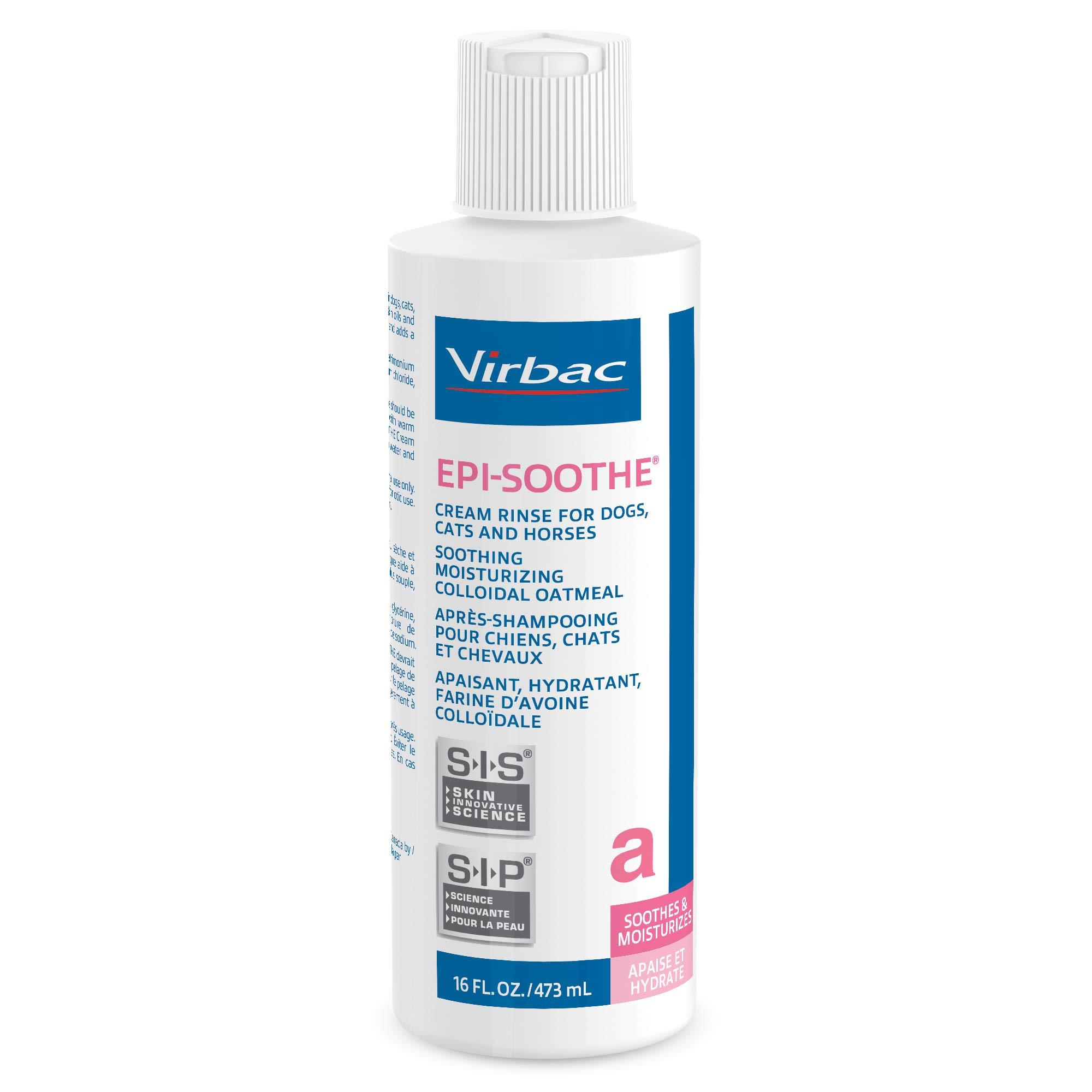 Virbac Epi-Soothe Creme Rinse for Dogs, Cats and Horses - 473 mL