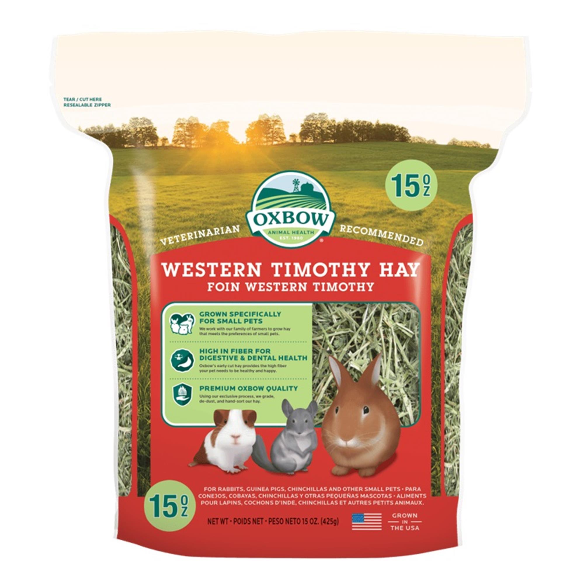 Oxbow Western Timothy Hay - 4.08 kg (9 lbs)