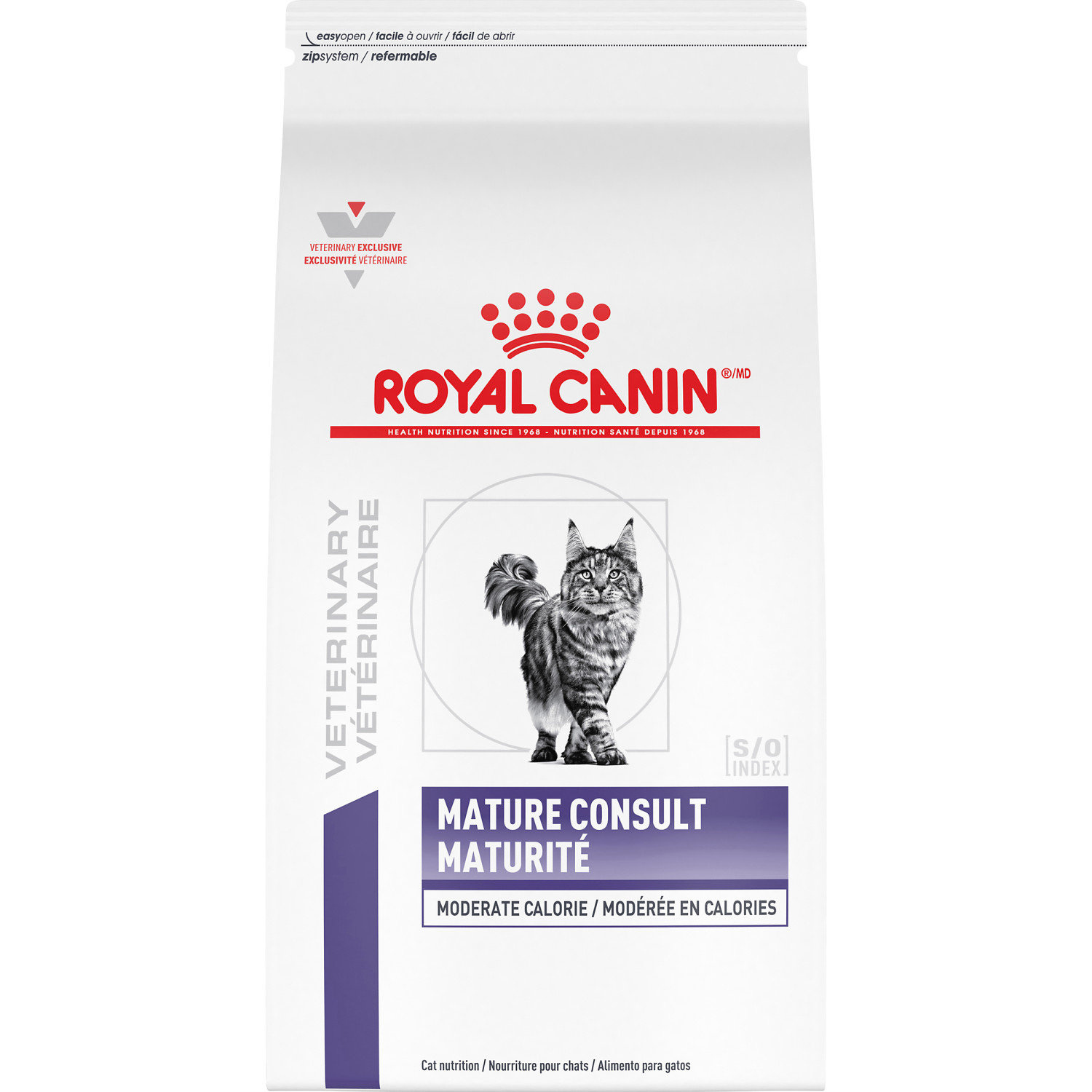 Royal Canin® VETERINARY DIET® Feline Mature Consult Moderate Calorie Dry Cat Food (Dry) - 4 kg