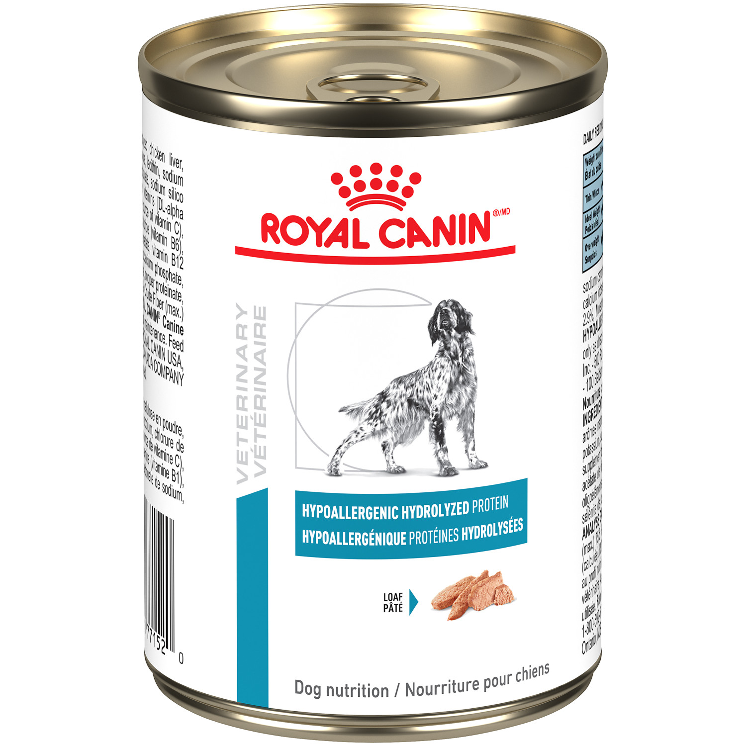 Royal Canin® VETERINARY DIET® Canine Hypoallergenic Hydrolyzed Protein Canned Dog Food (Wet) - 12x 390 g